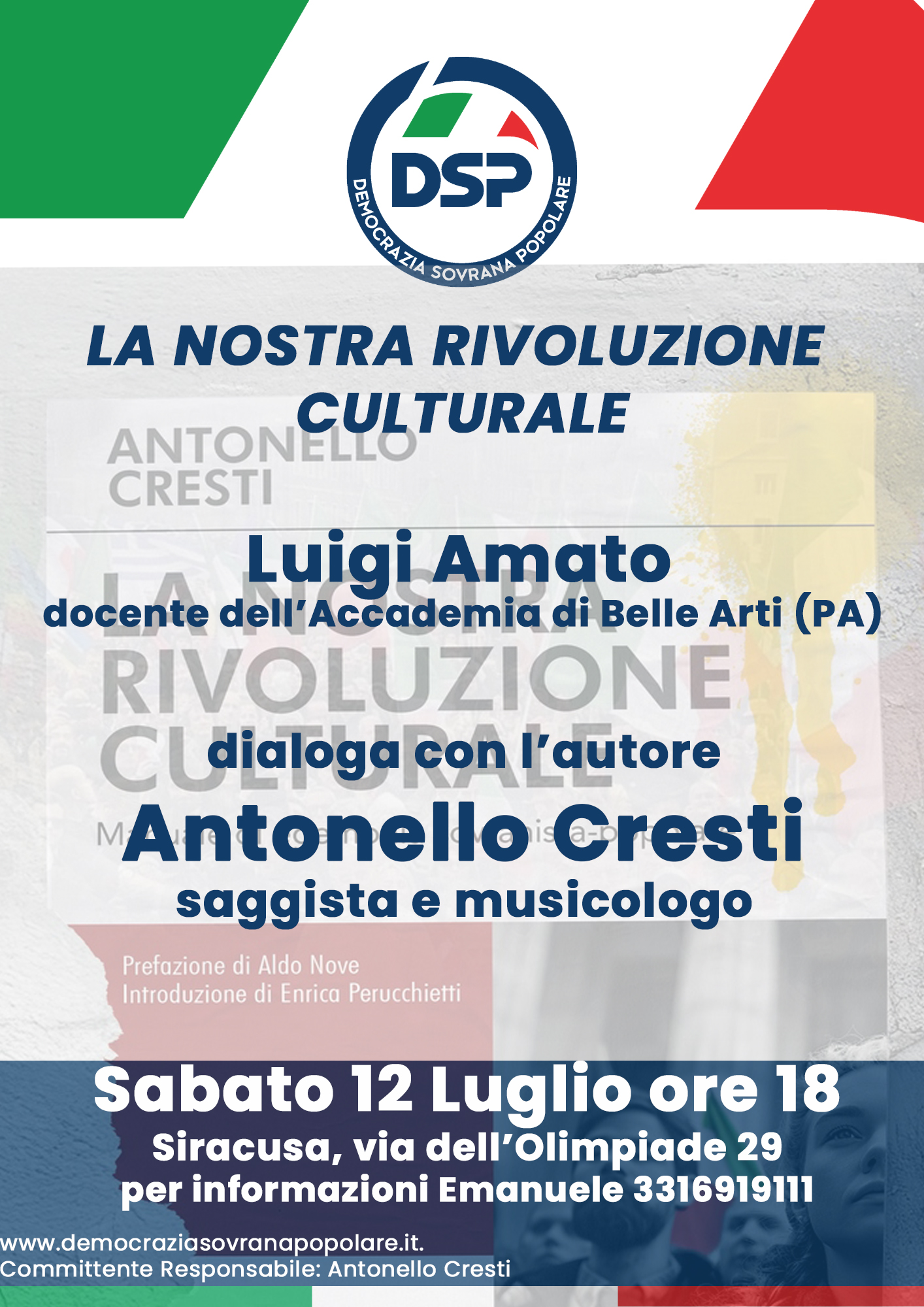 LA NOSTRA RIVOLUZIONE CULTURALE